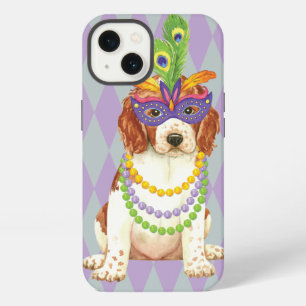 Mardi Gras Welsh Springer Spaniel iPhone 13 Case