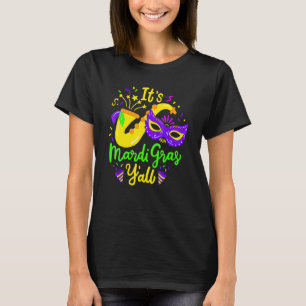 Mardi Gras Y'all Funny Vintage New Orleans Party M T-Shirt