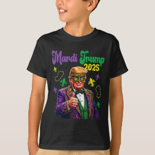 Mardi Trump 2025 Funny Mardi Gras T-Shirt