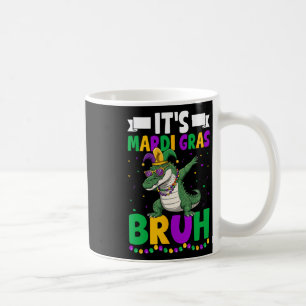 Mardigator Alligator Bruh Mardi Gras Costume Teens Coffee Mug