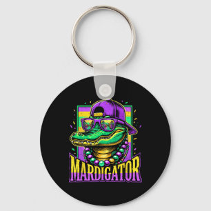 Mardigator Carnival Alligator Costume Kids Boys Ma Keychain
