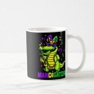 Mardigator Funny Mardi Gras Costume Men Women Kid Coffee Mug