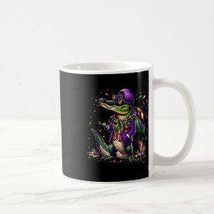 Mardigator Mardi Gras Alligator Costume Men Women  Coffee Mug