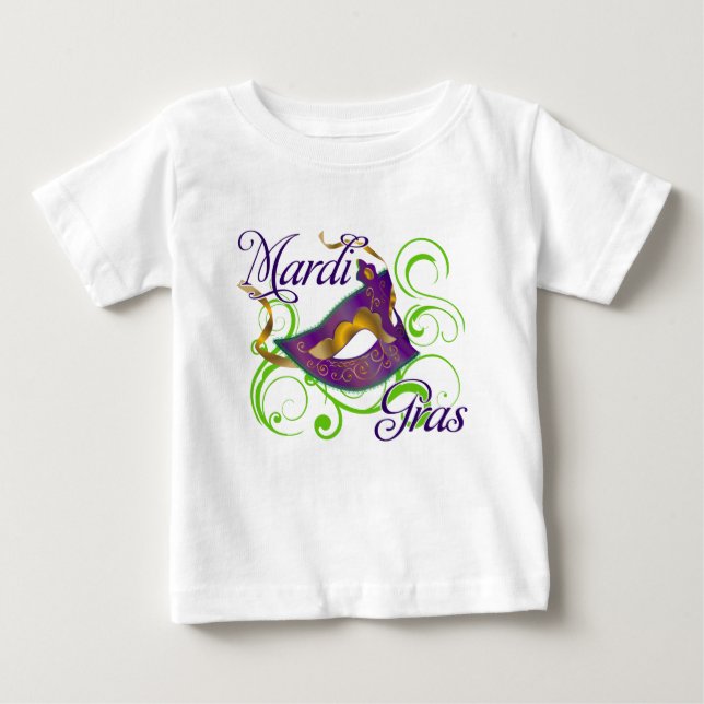 MardiGras Baby T-Shirt (Front)