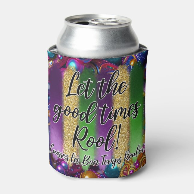 Mardigras  can cooler (Can Front)