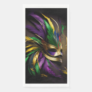 Mardis Gras Mask Napkin