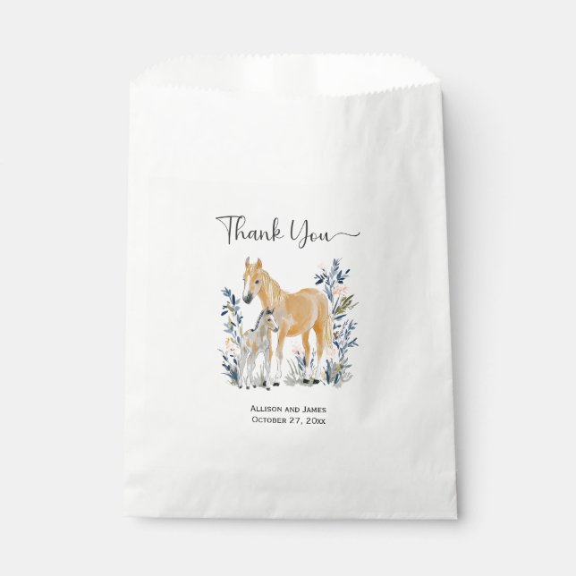 Mare and Foal Generic | Favour Bag (Front)