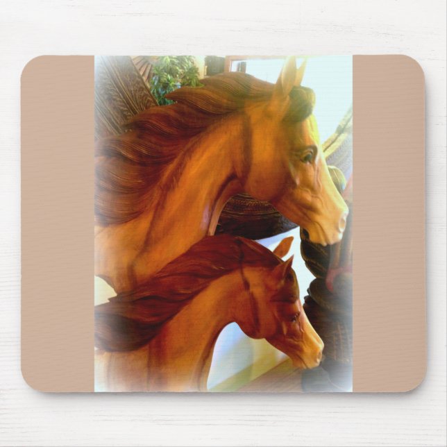 mare and pony mousepad (Front)