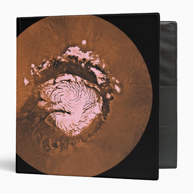 Mare Boreum region of Mars Binder (Front/Inside)