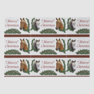 Mare-y Christmas Tissue Paper