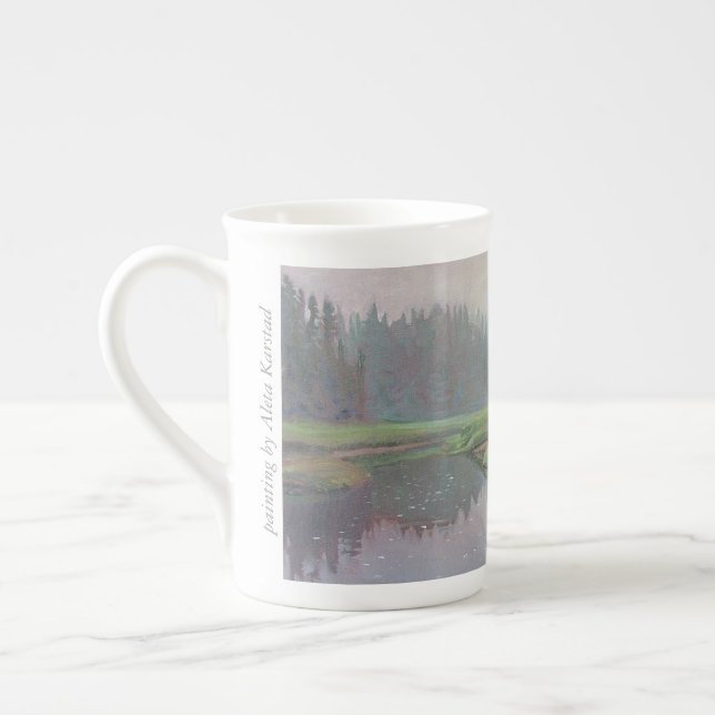 Marée d'estuaire de Musquash se levant - tasse de (Gauche)