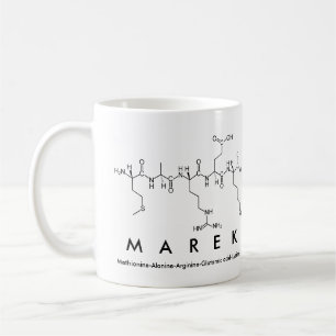 Marek peptide name mug