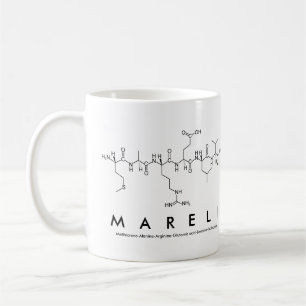 Mareli peptide name mug