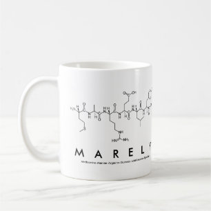 Marely peptide name mug