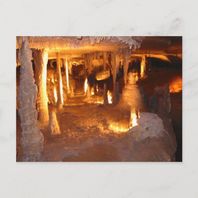 Marengo Cave, Indiana Postcard (Front)