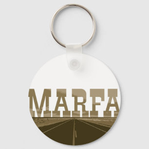 Marfa Texas Keychain