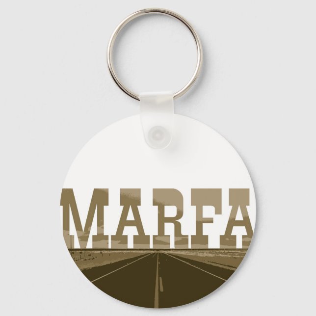 Marfa Texas Keychain (Front)