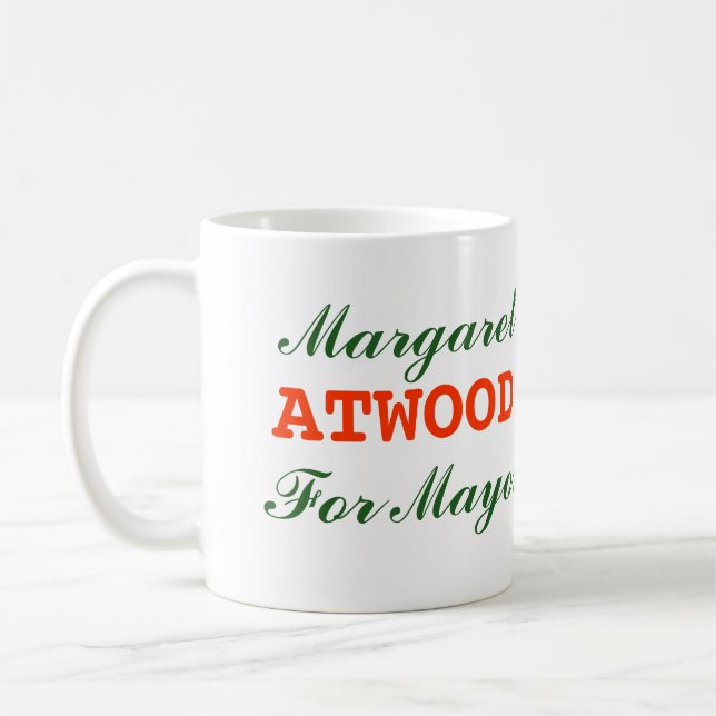 Margaret Atwood pour maire Mug (Gauche)