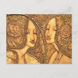 Margaret MacDonald Mackintosh Heart of the Rose Postcard