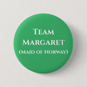 Margaret, Maid of Norway, Queen of Scots 2 Inch Round Button