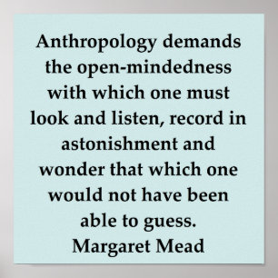 margaret mead quote poster