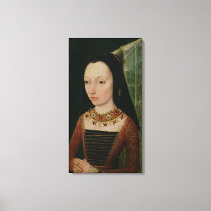 Margaret of York Duchess of Burgundy, c.1477 Canvas Print