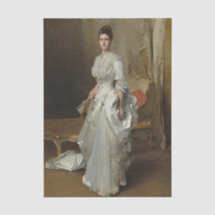 Margaret Rutherfurd White by John Singer Sargent Tissue Paper