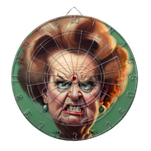 Margaret Thatcher Dartboard