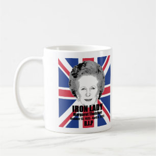 Margaret Thatcher Iron Lady Remembrance Coffee Mug