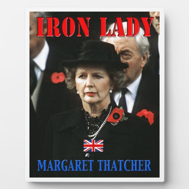 Margaret Thatcher Prime Minister Plaque (Front)