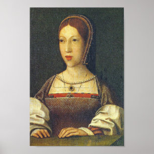 Margaret Tudor, daughters of Henry VII Poster