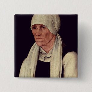 Margarethe Luther , mother of Martin Luther 2 Inch Square Button