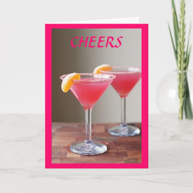 MARGARITA "40TH" BIRTHDAY WISHES CARD (Front)