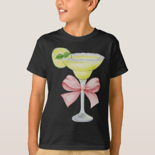 Margarita And Bow Coquette Cinco De Mayo T-Shirt