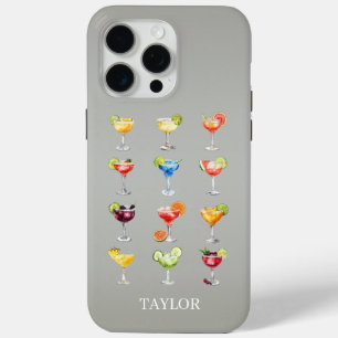 Margarita Anyone Monogrammed iPhone 15 Pro Max Case
