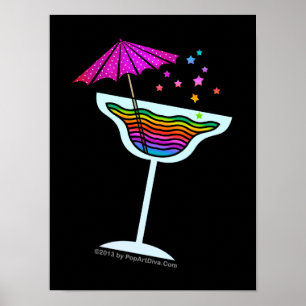MARGARITA ART POSTER - ARCHIVAL PRINT