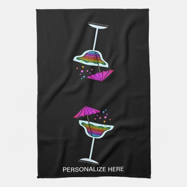 MARGARITA BAR or KITCHEN TOWELS (Vertical)