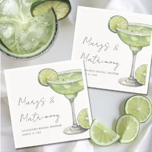 Margarita Bridal Shower Napkin