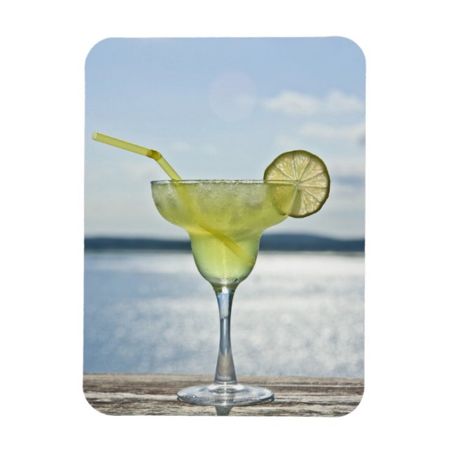 Margarita by the sea magnet (Vertical)