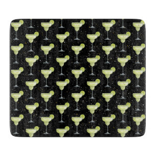 Margarita Cocktail Pattern Cutting Board