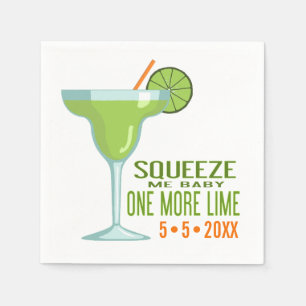 Margarita Cocktail   Squeeze Me Baby One More Lime Napkin