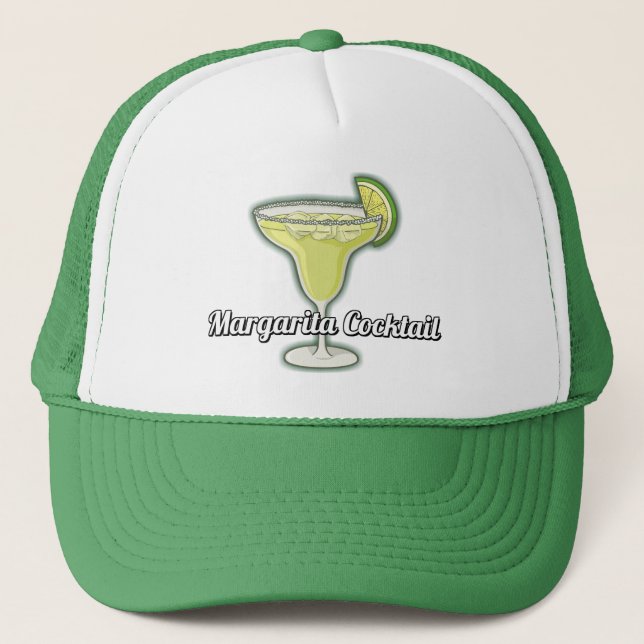 Margarita Cocktail Trucker Hat (Front)