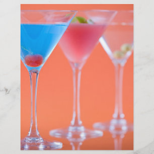 Margarita cocktails flyer