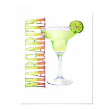 Margarita Coloured Pencil Drawing