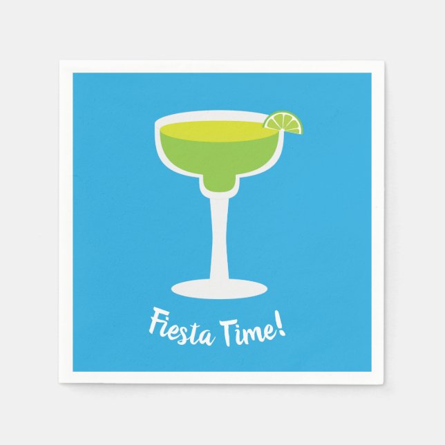 Margarita, Customized Text Napkin (Front)