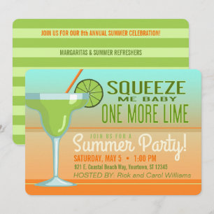 Margarita Été   Invitation Cinco de Mayo