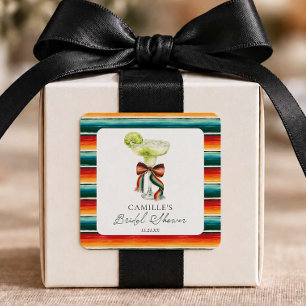 Margarita Fiesta Bridal Shower Favour Sticker