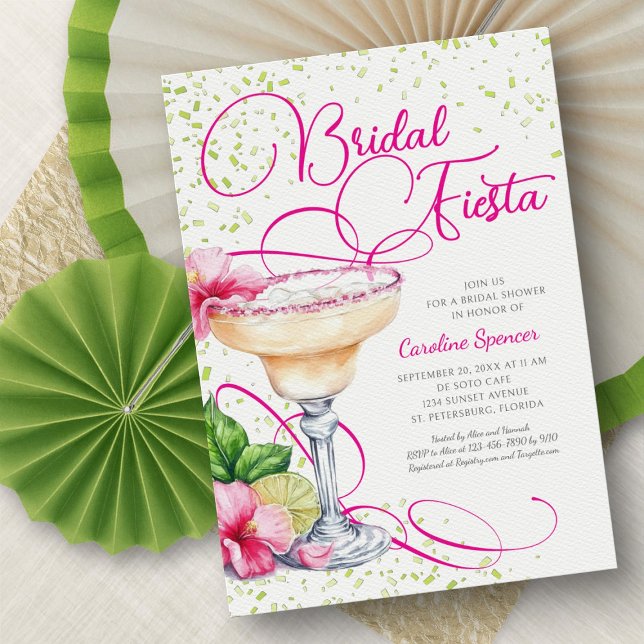 Margarita Fiesta Bridal Shower Invitation (Creator Uploaded)