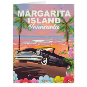 Margarita Island - Venezuela travel poster