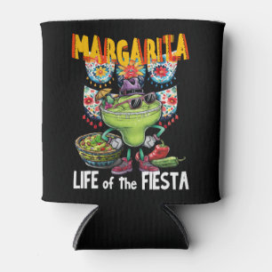 Margarita Life of the Party, Fiesta Mexico Green Can Cooler